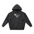 Whimsy AF Distressed Panel Pocket Hoodie