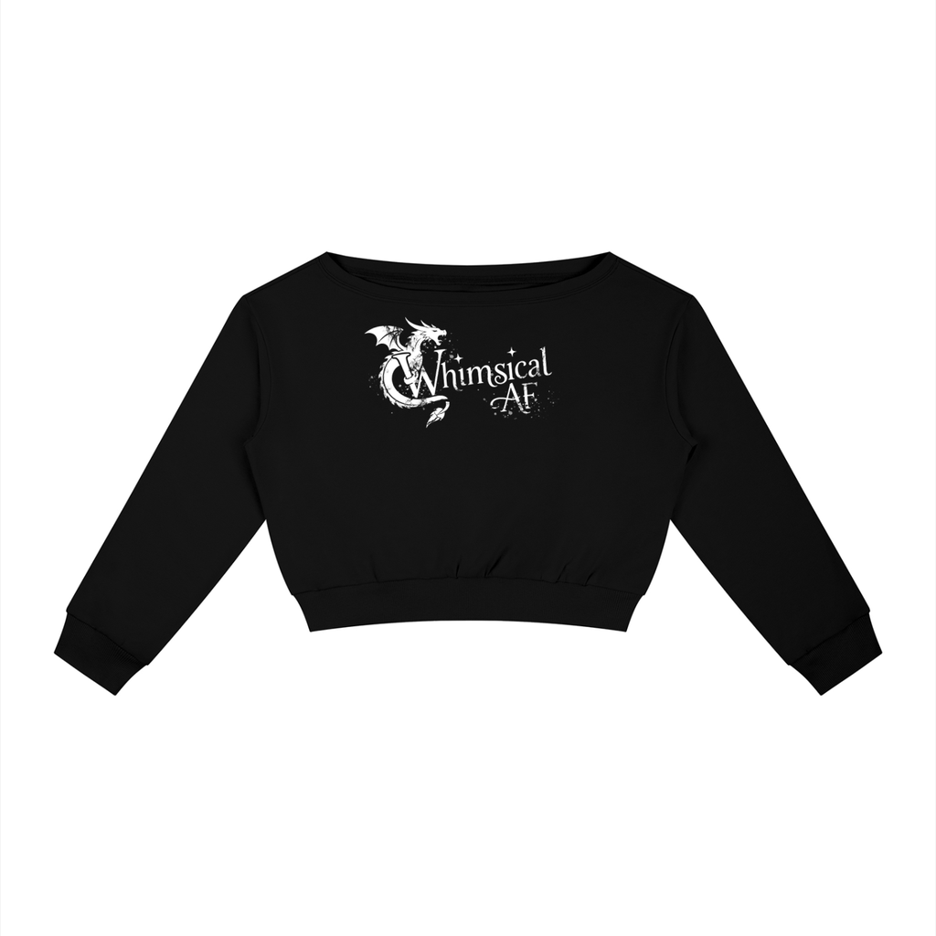 Whimsical AF Off-Shoulder Sweatshirt