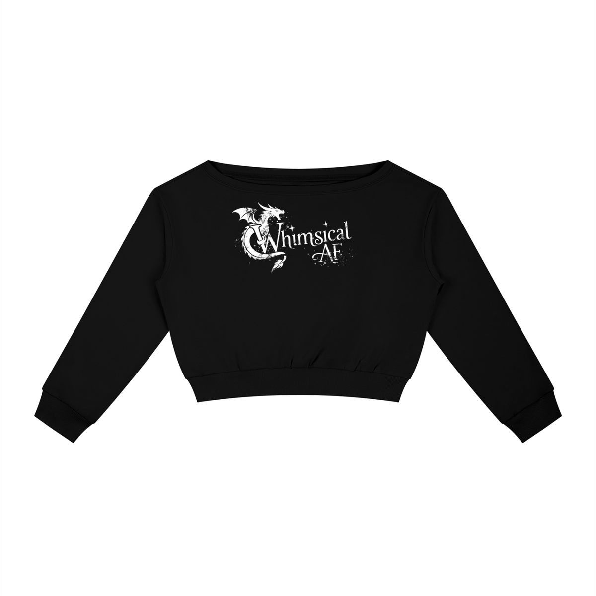 Whimsical AF Off-Shoulder Sweatshirt