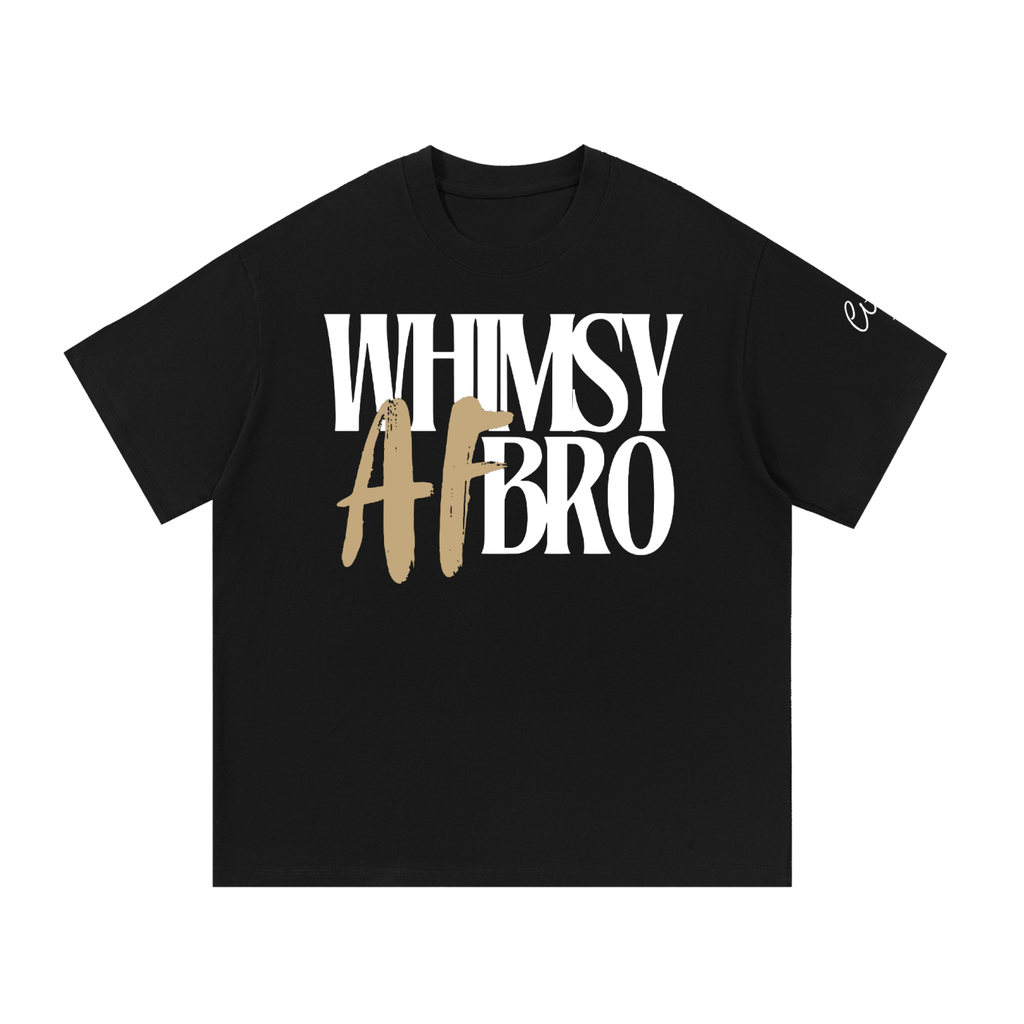 Whimsy AF Bro Tee (Black)