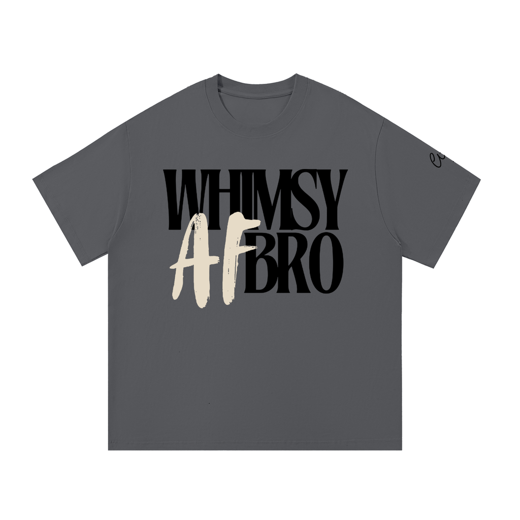 Whimsy AF Bro Tee (Dark Gray)