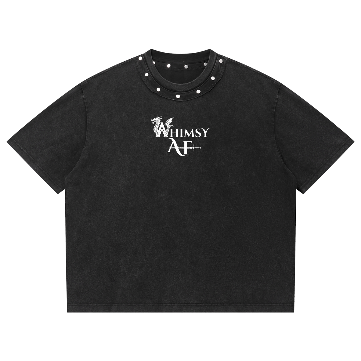 Whimsy AF Washed Boxy Tee